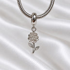 Berloque Flor Prata 925