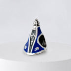 Berloque Nossa Senhora Aparecida Azul Prata 925