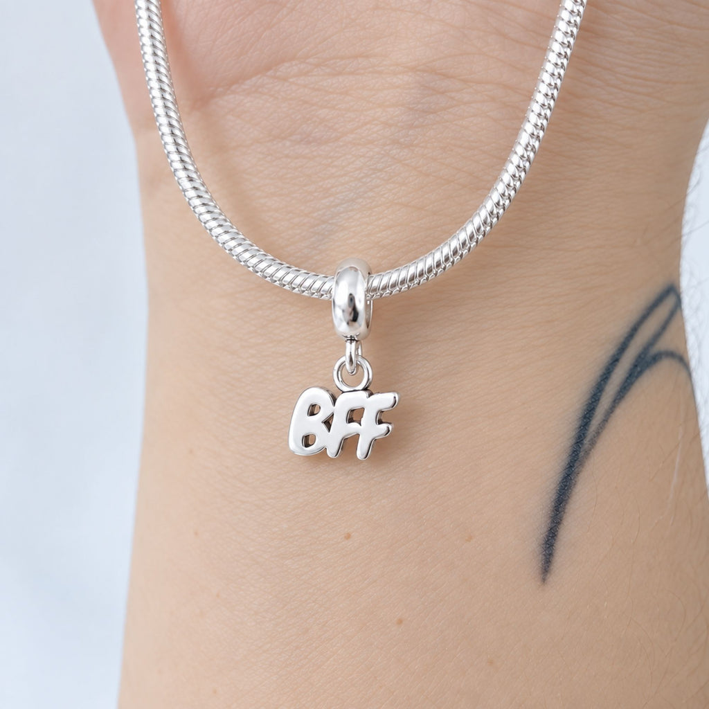 Berloque Melhores Amigas BFF Prata 925