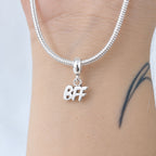 Berloque Melhores Amigas BFF Prata 925