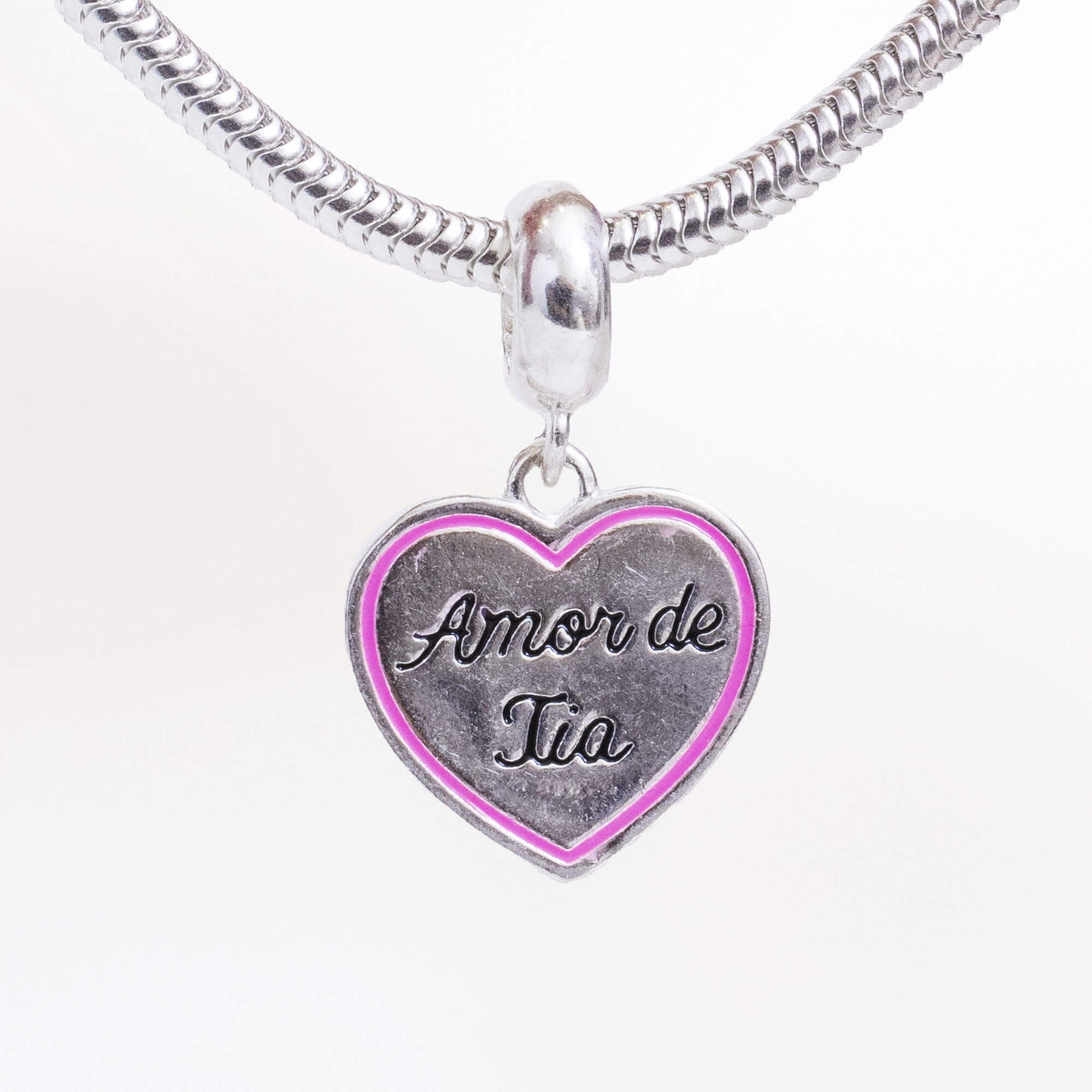 Berloque Amor de Tia Prata 925