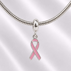 Berloque Símbolo da Cura Rosa Prata 925