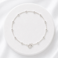 Pulseira de Prata 925 Veneziana Com Bolinhas