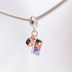 Berloque Iphone e Relógio Smart Watch Prata 925