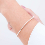 Bracelete Fio Redondo 2mm Prata 925