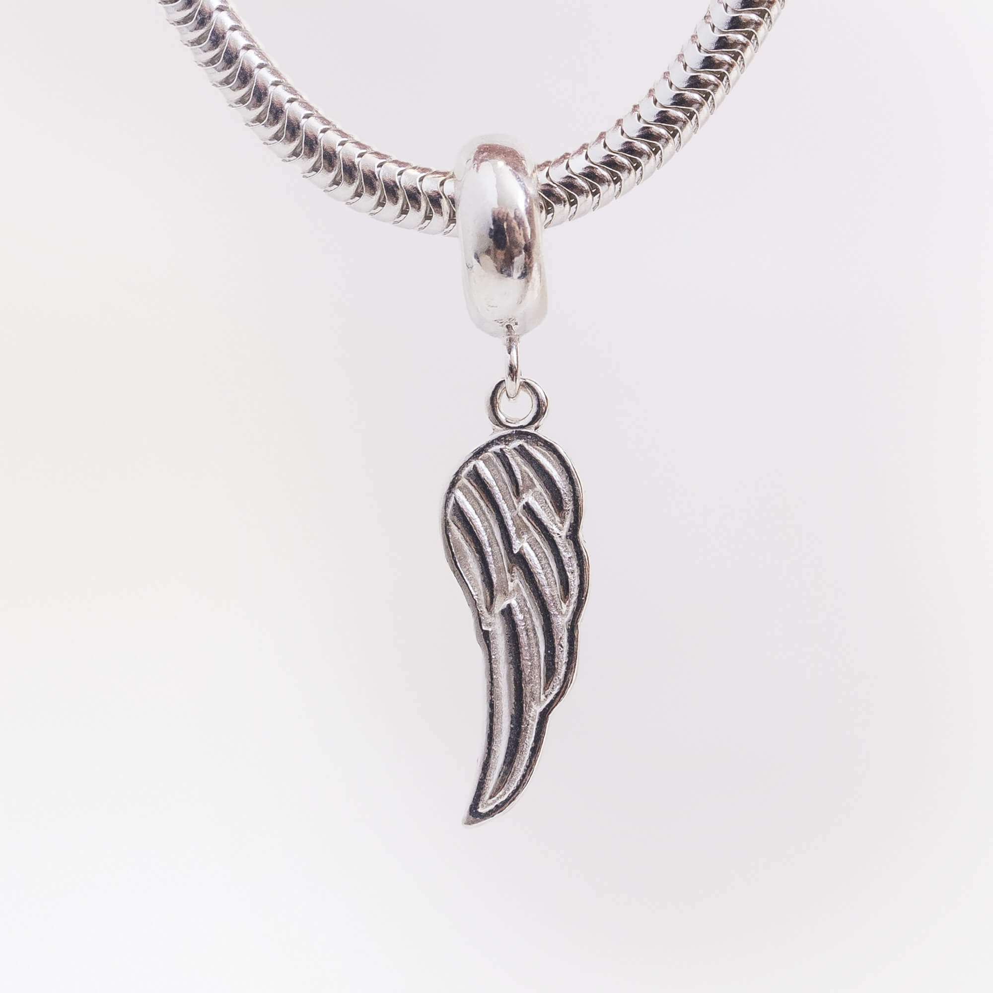 Berloque Asa de Anjo Prata 925