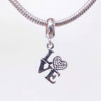 Berloque LOVE Prata 925