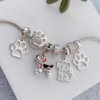 Berloque Cachorro Beagle Prata 925
