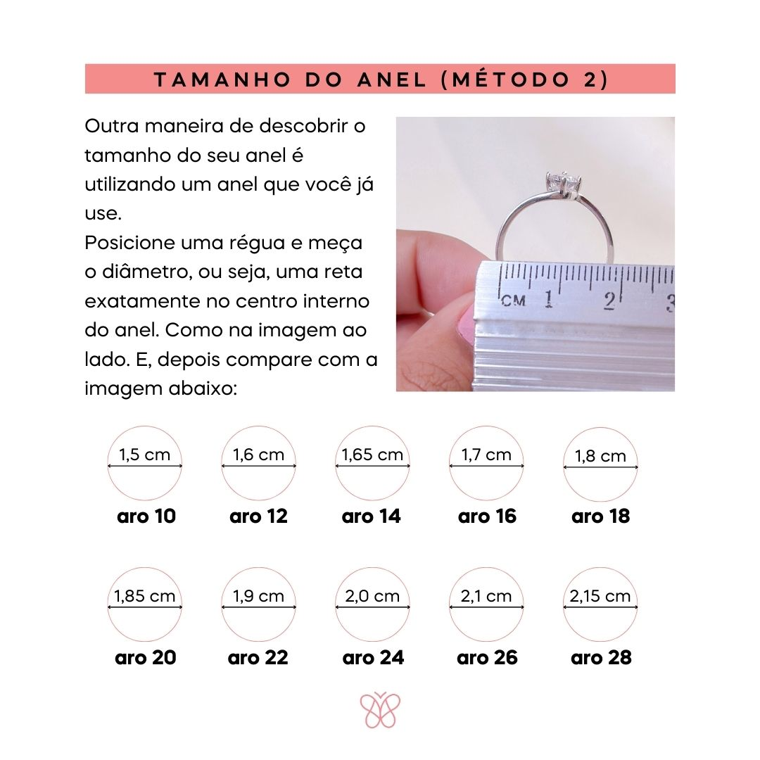 Anel V Liso Minimalista Prata 925