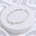 Bracelete Abaulado 3mm Prata 925