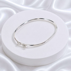 Bracelete Abaulado 3mm Prata 925