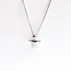 Colar Menino Liso Prata 925