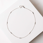 Pulseira Cartier Alternada 18cm Prata 925