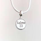 Berloque Salmo 23 Prata 925