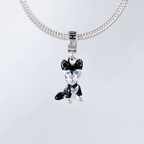 Berloque Cachorro Husky Prata 925