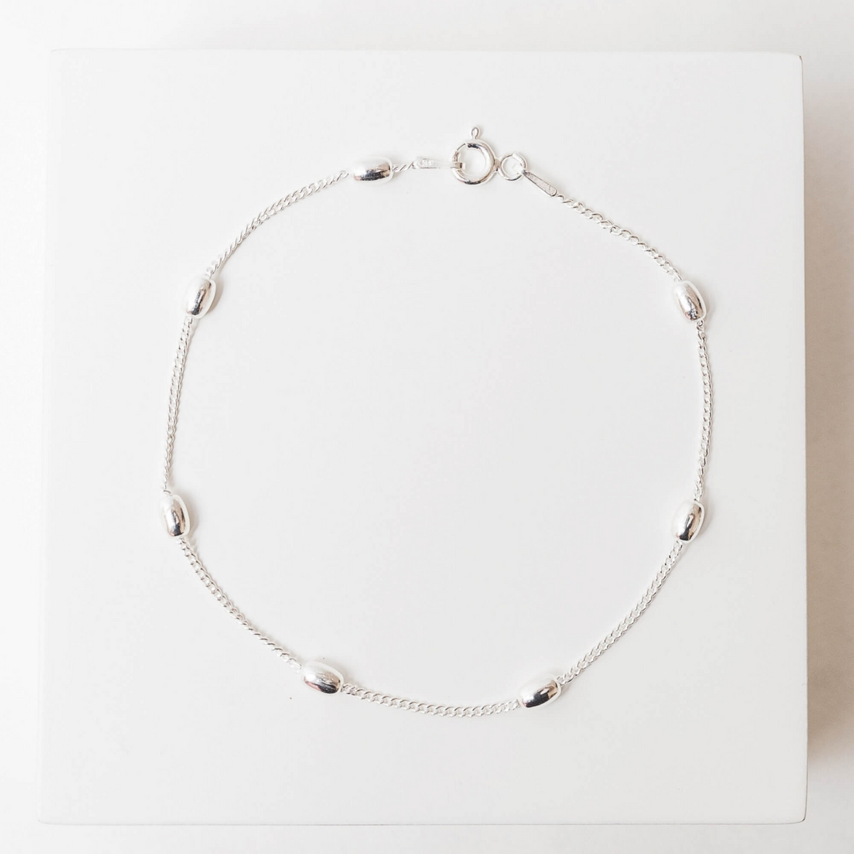 Pulseira Grumet Love Prata 925