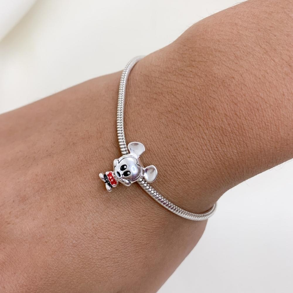 Berloque Baby Ratinho Prata 925