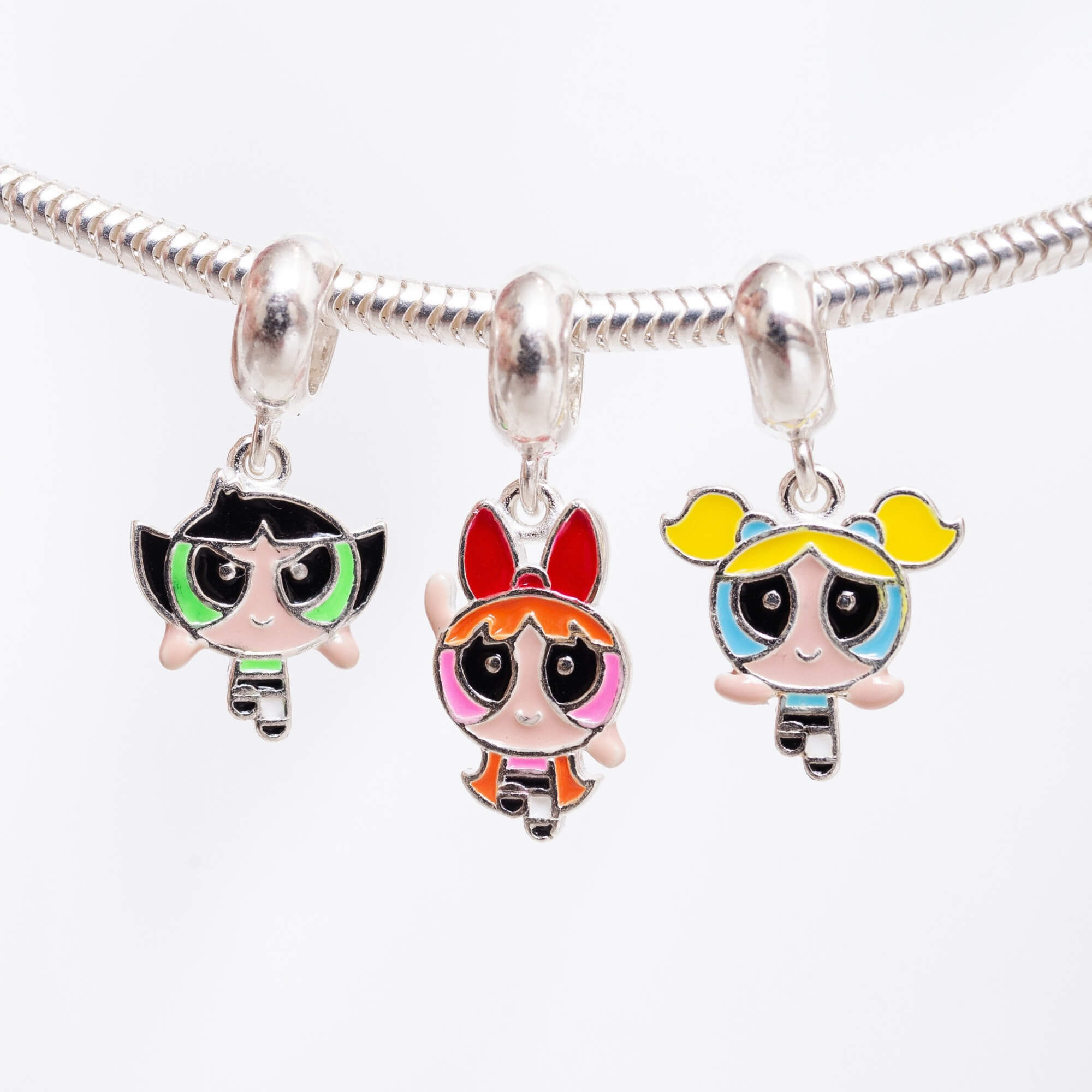 Berloque Docinho Meninas Super Poderosas Prata 925