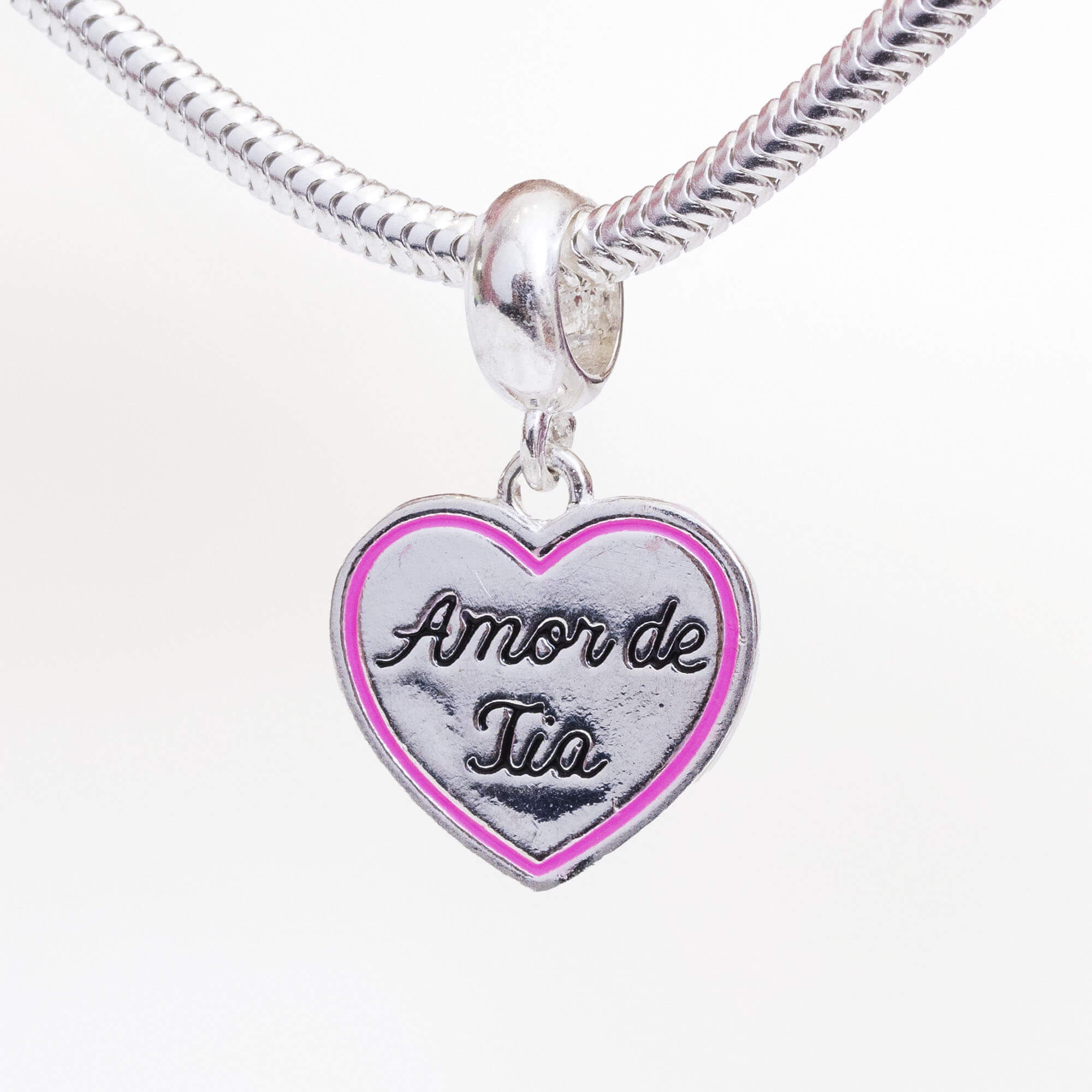 Berloque Amor de Tia Prata 925