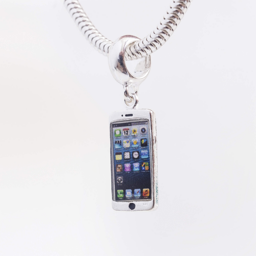 Berloque Iphone Prata 925