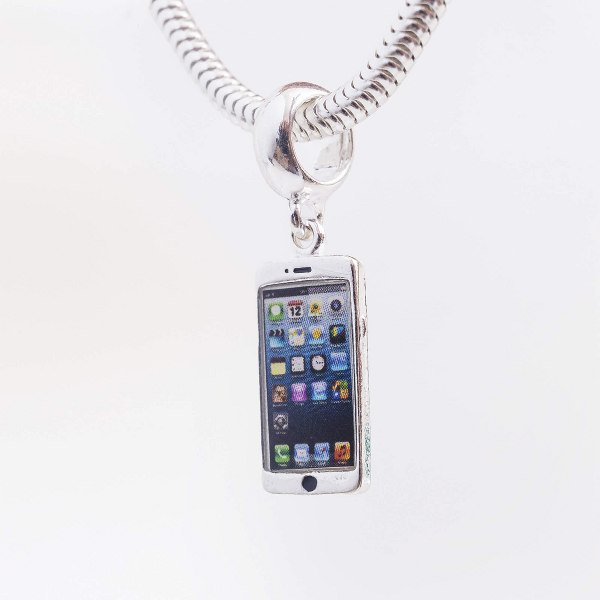 Berloque Iphone Prata 925