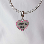 Berloque Amor de Tia Prata 925