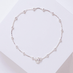 Pulseira de Prata 925 Veneziana Com Bolinhas