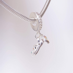 Berloque de Prata 925 Crocs Colorido