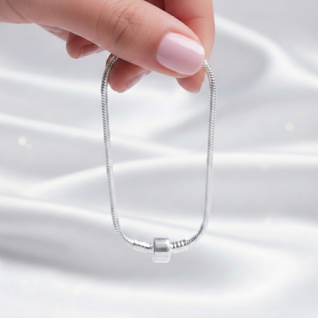 Pulseira de Berloque Tradicional Prata 925