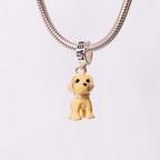 Berloque Cachorro Labrador Prata 925