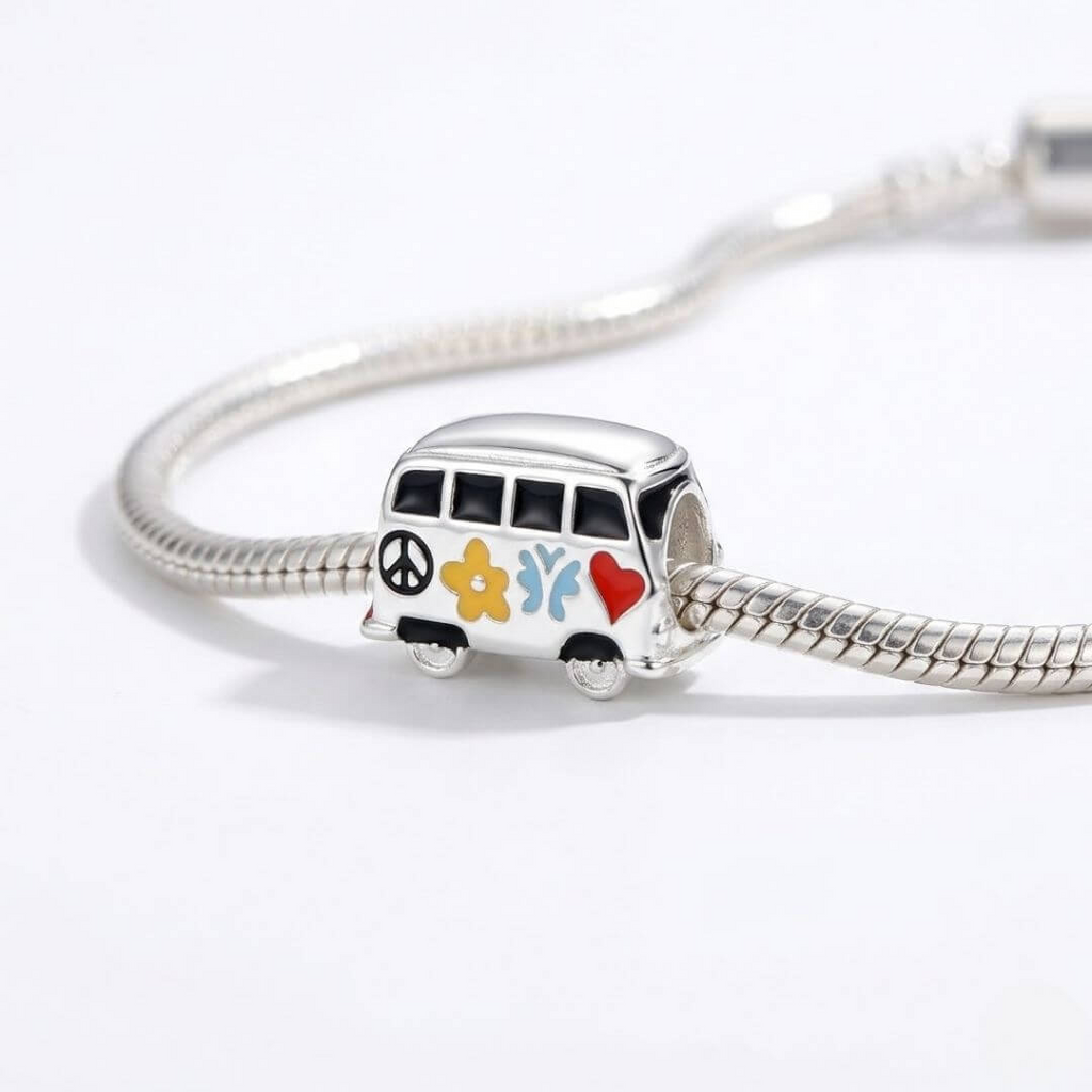 Berloque Kombi Prata 925