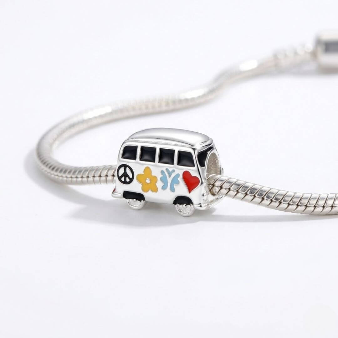 Berloque Kombi Prata 925