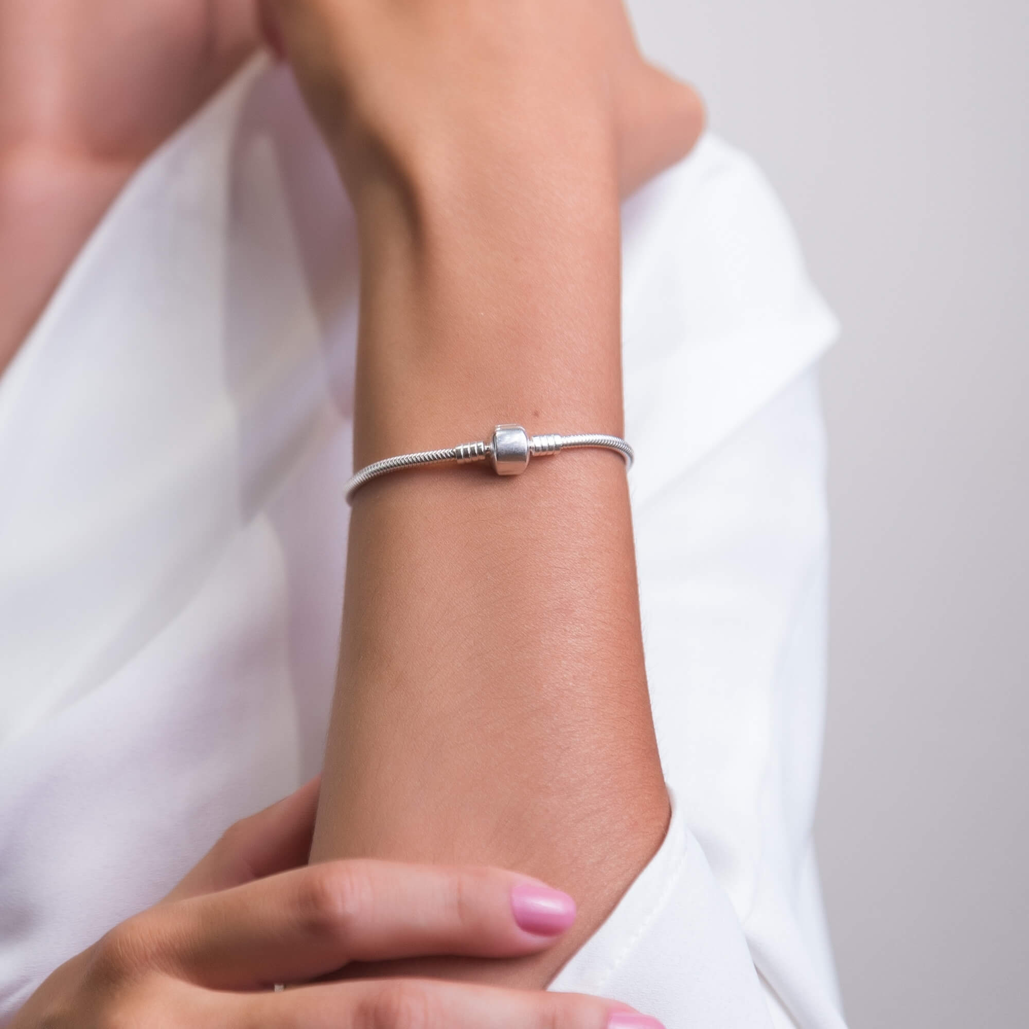 Pulseira de Berloque Tradicional Prata 925