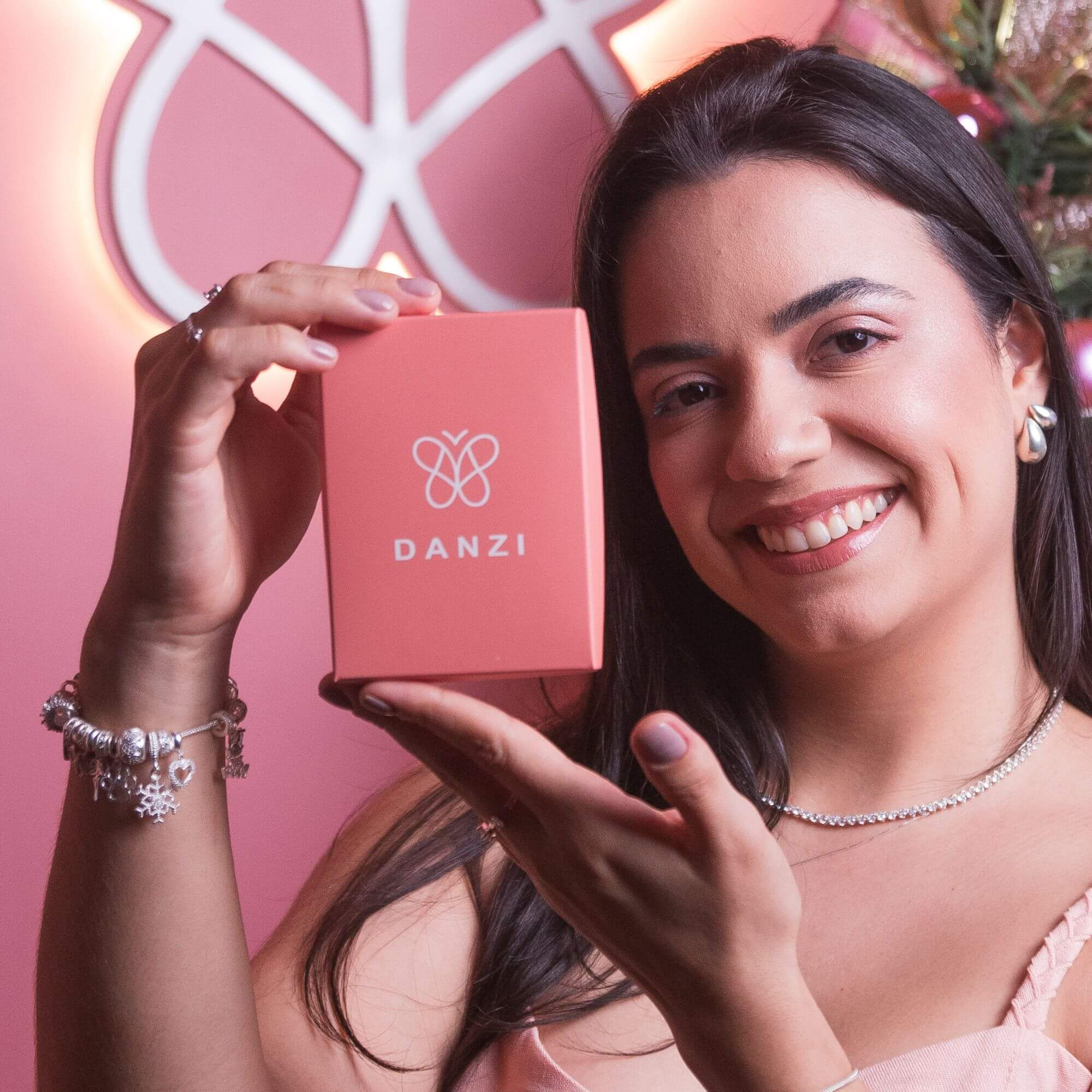 Kit Para Presente Sacola + Caixinha Danzi