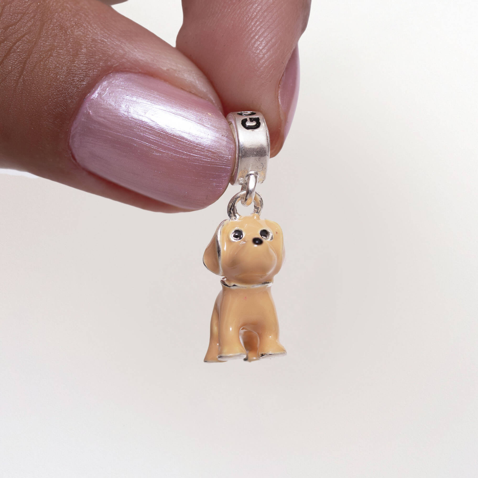 Berloque Cachorro Golden Prata 925