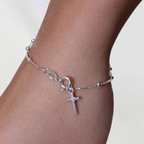 Pulseira Terço Veneziana Prata 925
