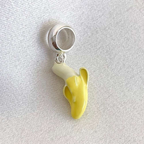 Berloque Banana Prata 925