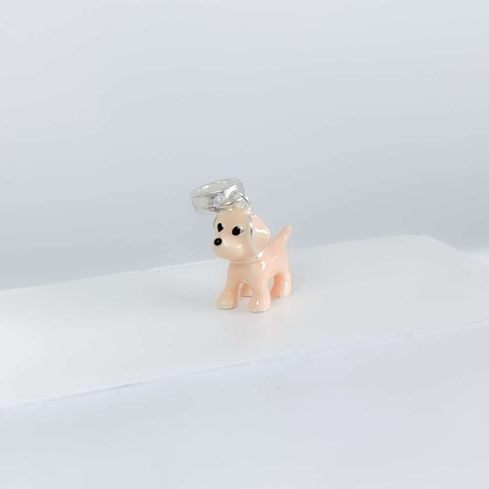Berloque Cachorro Golden Prata 925