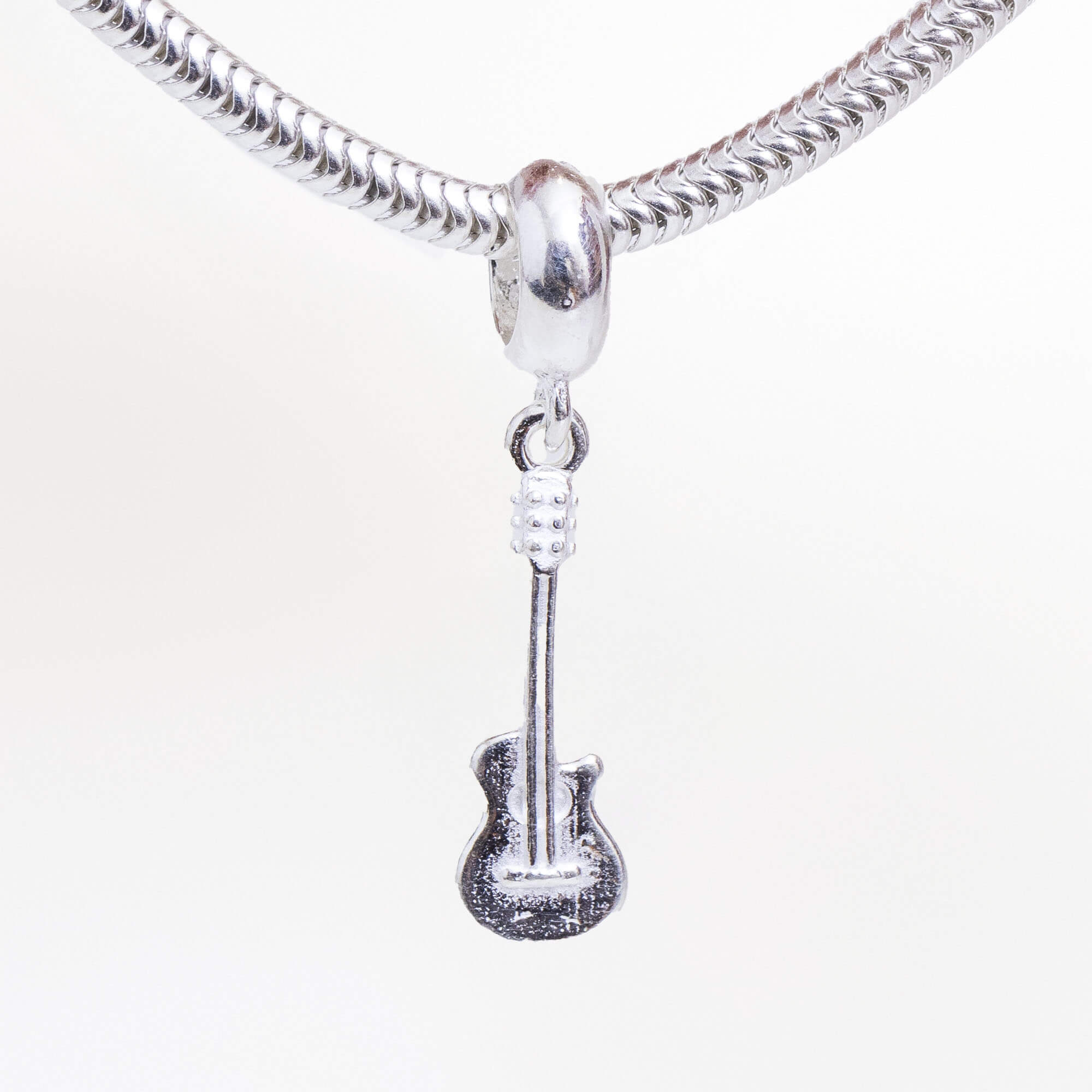 Berloque Violão Prata 925