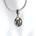 Berloque Medalha Arcanjo São Miguel Prata 925