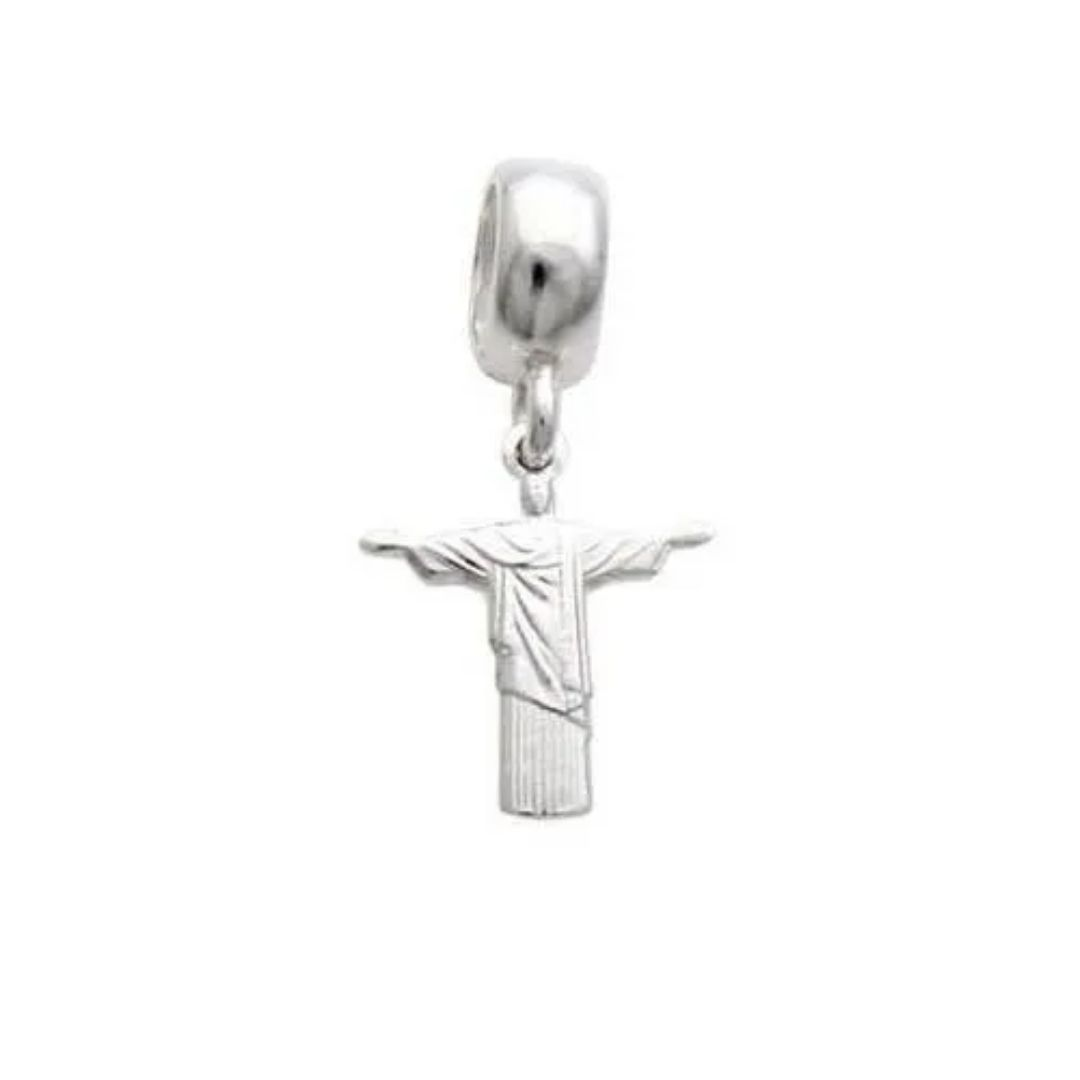 Berloque Cristo Redentor Prata 925