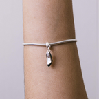 Berloque Sapato de Salto Prata 925