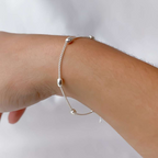 Pulseira Grumet Love Prata 925