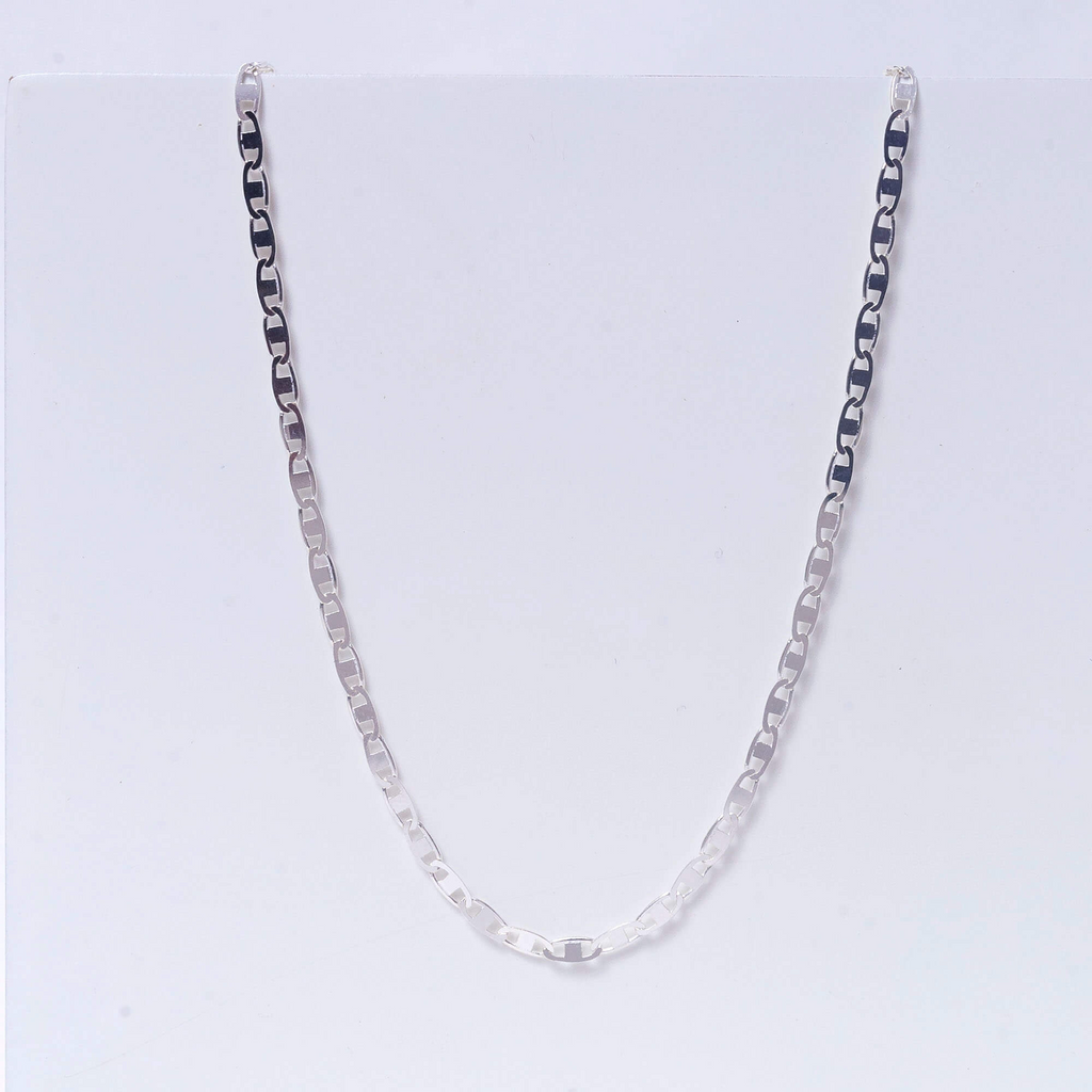 Corrente Piastrine 40cm Prata 925