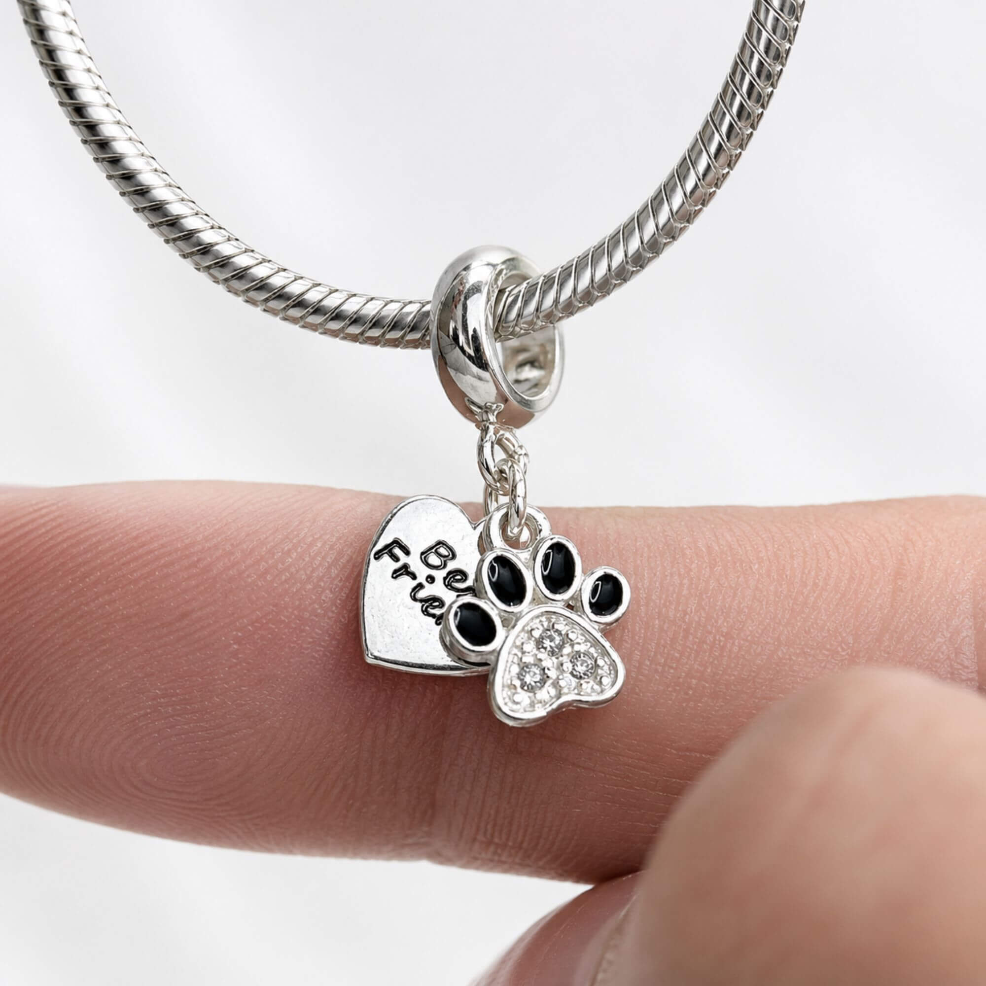 Berloque Best Friend Pet Prata 925