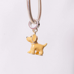 Berloque Cachorro Labrador Prata 925