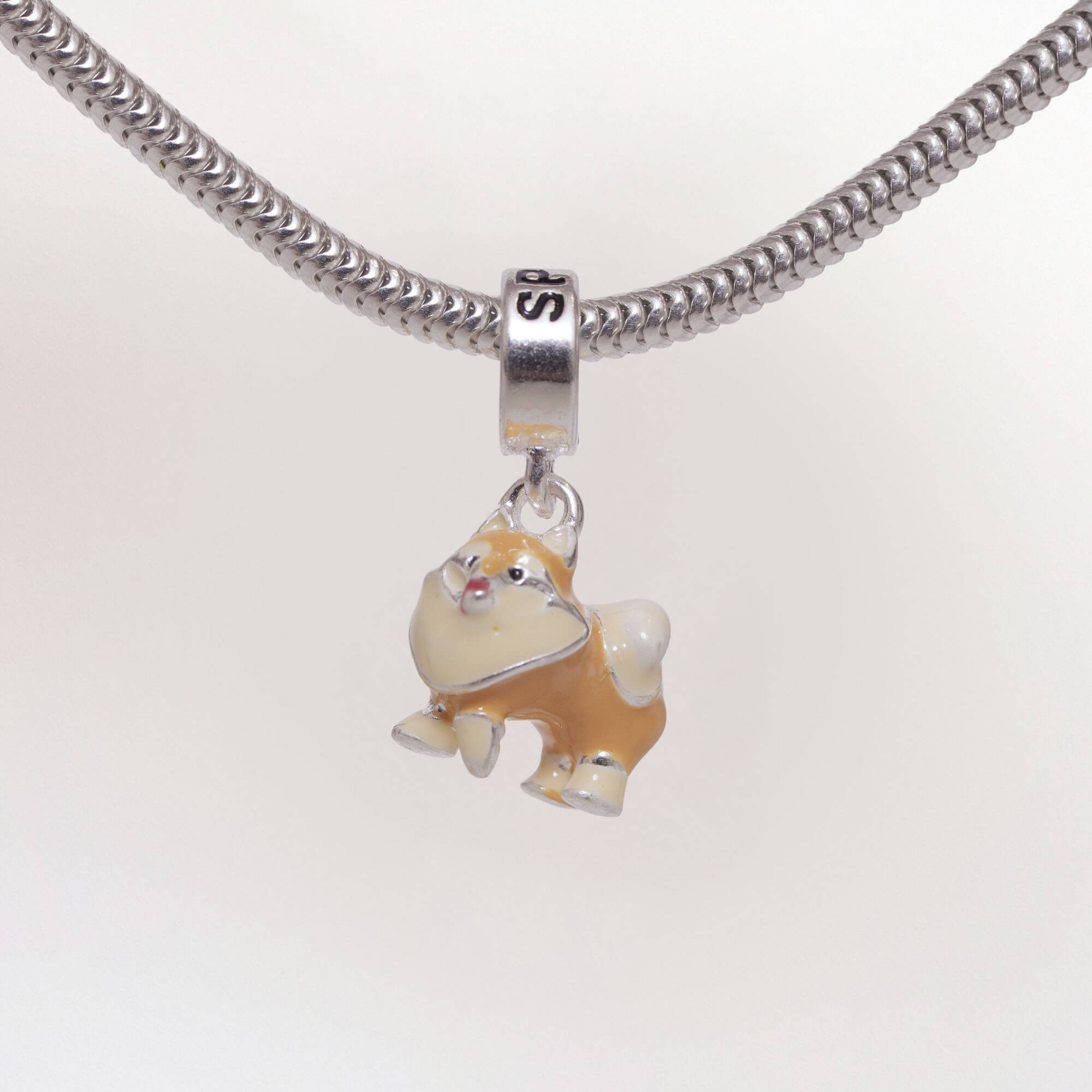 Berloque Cachorro Spitz Prata 925