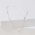 Pulseira Cartier Alternada 18cm Prata 925