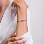 Pulseira de Berloque Coração Prata 925