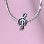 Berloque Clave de Sol Prata 925
